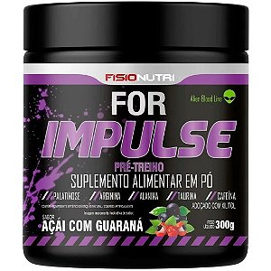 For Impulse - Pré Treino com Creatina - 300g - Fisionutri