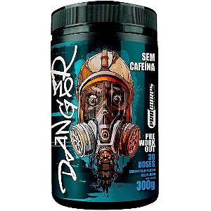 Pré-Treino Danger Noturno - Sem Cafeína - Sabor Limão - Pote 300g - Pro Corps