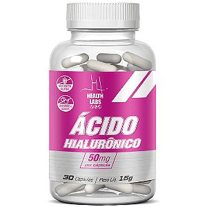 Ácido Hialurônico - 30 Cápsulas - Health Labs