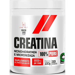 Creatina Pura - 100g - Health Labs