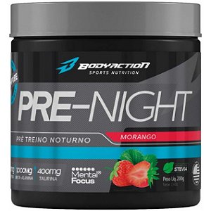 Pré-Night - Pré-Treino Noturno - 200g - BodyAction