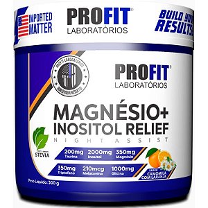 Magnésio + Inositol Relief - 300g - Profit Laboratórios