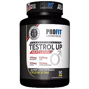 Testrol Up - 90 Tabletes - Profit Laboratórios