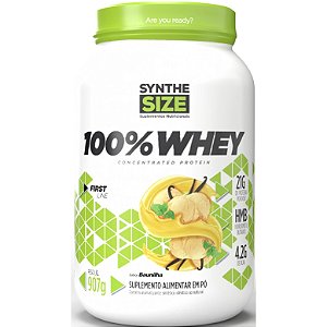 100% Whey - Proteína Concentrada - 907g - Synthesize