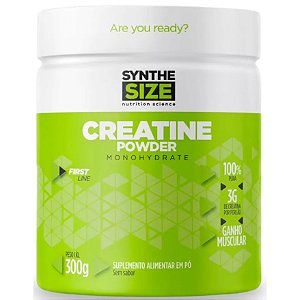 Creatina Monohidratada Pura - 300g - SyntheSize