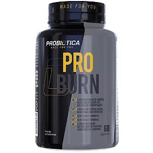 Pro Burn (Cafeína e Cromo) - 60 Cápsulas - Probiótica