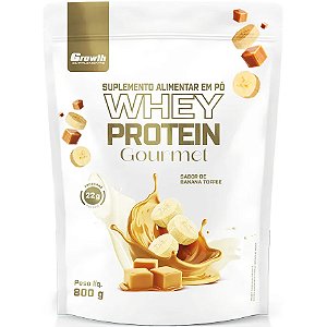 Whey Protein Gourmet - 800g - Growth Supplements (Sabor e Performance na Medida Certa)