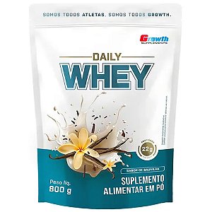 Daily Whey Protein - 800g - Growth Supplements (Proteína para Sua Rotina Diária)
