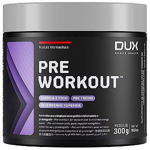 Pre Workout Original - 200g - Dux Human Health (Pré-Treino Fornece Energia Imediata)