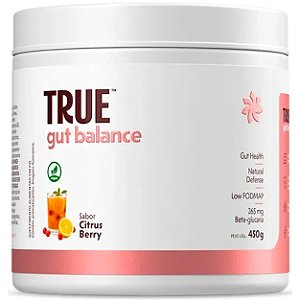Gut Balance Fibra Prebiótica Goma Acácia - 450g - True Source - Sabor Citrus Berry
