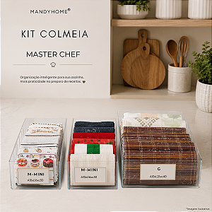 Kit Colmeia Master Chef - 3 Unidades