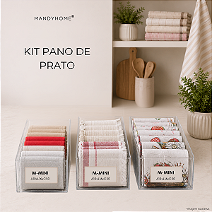 Kit Colmeia Pano de Prato - 3 Unidades