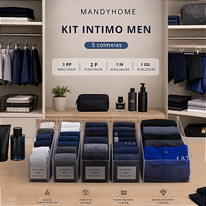 Kit Colmeia Intimo Men - 5 Unidades