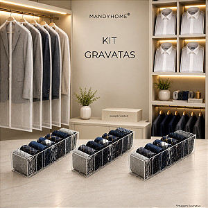 Kit Colmeia Gravata - 3 Unidades
