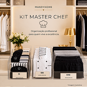 Kit Colmeia Master Chef - 3 unidades
