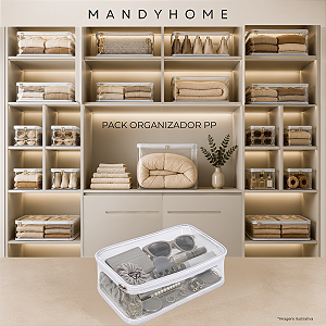 Pack Organizador 15x30x10 Acessórios e Pequenos itens .