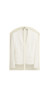 Capa Para Roupas em Organza Leve e Respirável