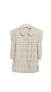 Capa de Organza Tapa Ombro