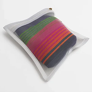 Envelope Moda Praia Bembergue e Organza