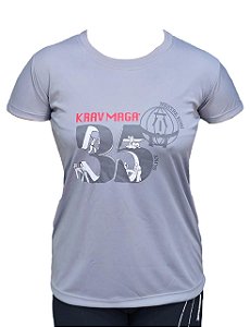 Camisa comemorativa 35 anos de Krav Maga no Brasil - Feminina