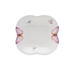 Cj. 6 Pratos Fundos Porcelana Borboletas 19cm