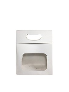10 Sacola Com Visor Presente Multiuso 20x9x16