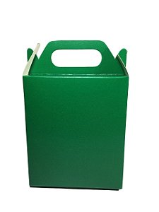 100 Mini Sacola Caixa De Papel Para Lembrancinha 16x4x10,5