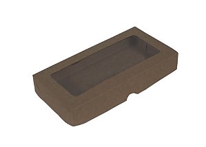 500 Caixa Para 18 Brigadeiro Visor Bombons Brigadeiro Trufas