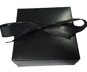 50 Caixas Bijuteria Semi Jóia Embalagem Papel Com Laço