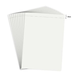 Papel Sulfite Serrilhado Para Danfe 75g - 1000 Fls