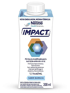 Impact Baunilha 200ml – Suplemento Nutricional Oral | Nestlé