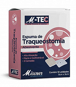 CURATIVO DE ESPUMA TRAQUEOSTOMIA