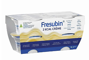 FRESUBIN 2 KCAL CREME BAUNILHA 125G - KIT COM 4 UNID.
