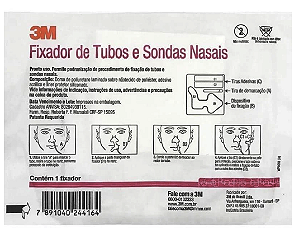 FIXADOR DE TUBOS E SONDAS NASAIS - 3M (UND.)