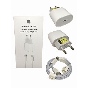 CARREGADOR PARA IPHONE USB-C LIGHTNING 20W