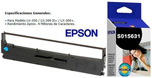 Fita nylon para impressora matricial LX350/ LX300/ LX300+II Epson CX 1 UN