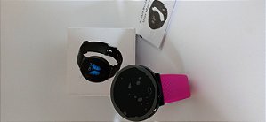Smartwatch Relógio Inteligente Lançamento D19 - Rosa chiclete