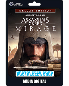 Assassin's Creed Mirage Original Uplay Digital Offline + Brinde
