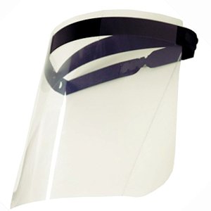 VISOR PROTETOR FACIAL INCOLOR, 5 UN