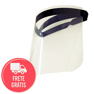 PROTETOR FACIAL, FACE SHIELD PROFISSIONAL, 10 UN