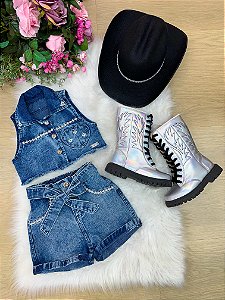 Conjunto Blogueirinha Boiadeira Marcely