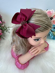 Laço Strass Maria Alice Marsala