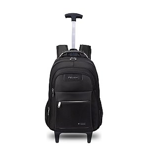 Mochila de Rodinha Executiva Preto