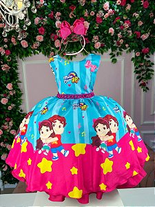 Vestido Maria Clara e JP Temáticos