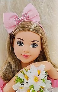 Tiara Barbie Rosa Bebê