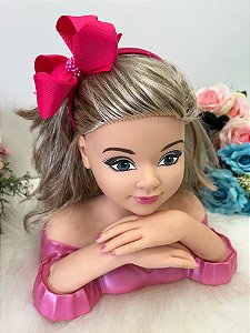 Tiara Infantil Rosa Pink Juliana