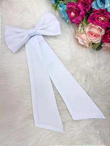 Laço Opcional Do Vestido Branco