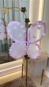 Asa Borboleta Bebê Jardim Encantado Fada Rosa