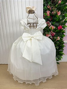 Vestido Dama de Honra Daminha Off Longo Selena
