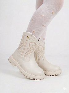 Bota Infantil Texana Coturno Nilqi Off
